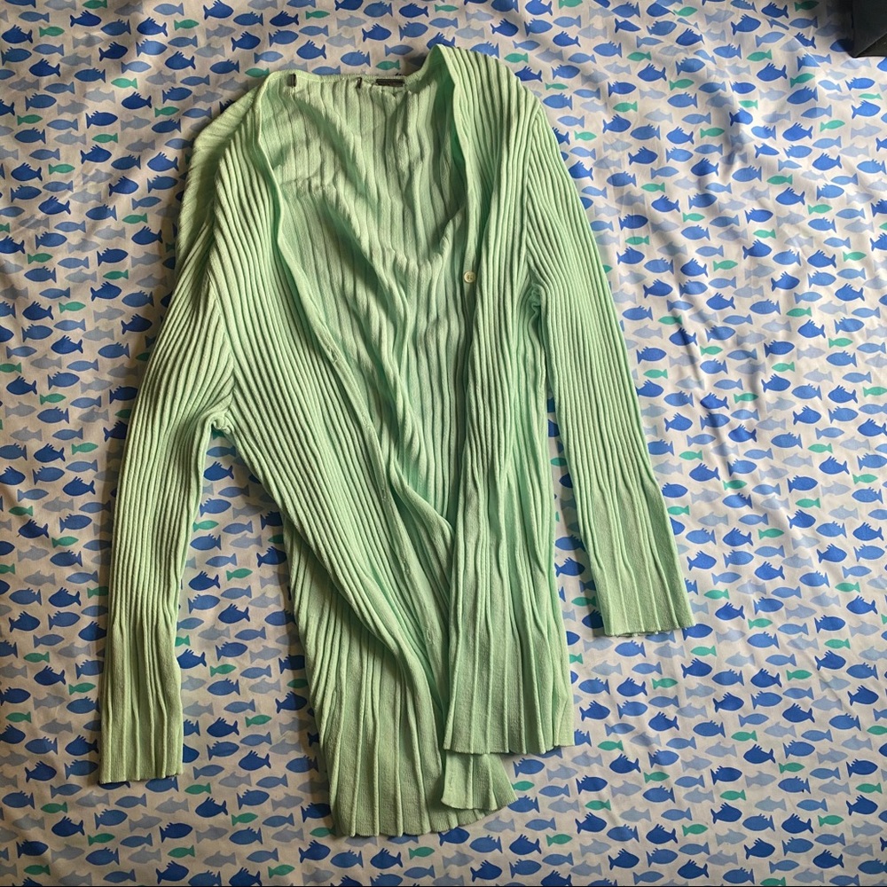 Sea Foam Green Cardigan